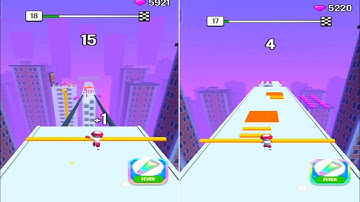 TikTok Gameplay Video 2023 - Satisfying Mobile Game Max Levels: Roof Rails Max Update 2048 Game