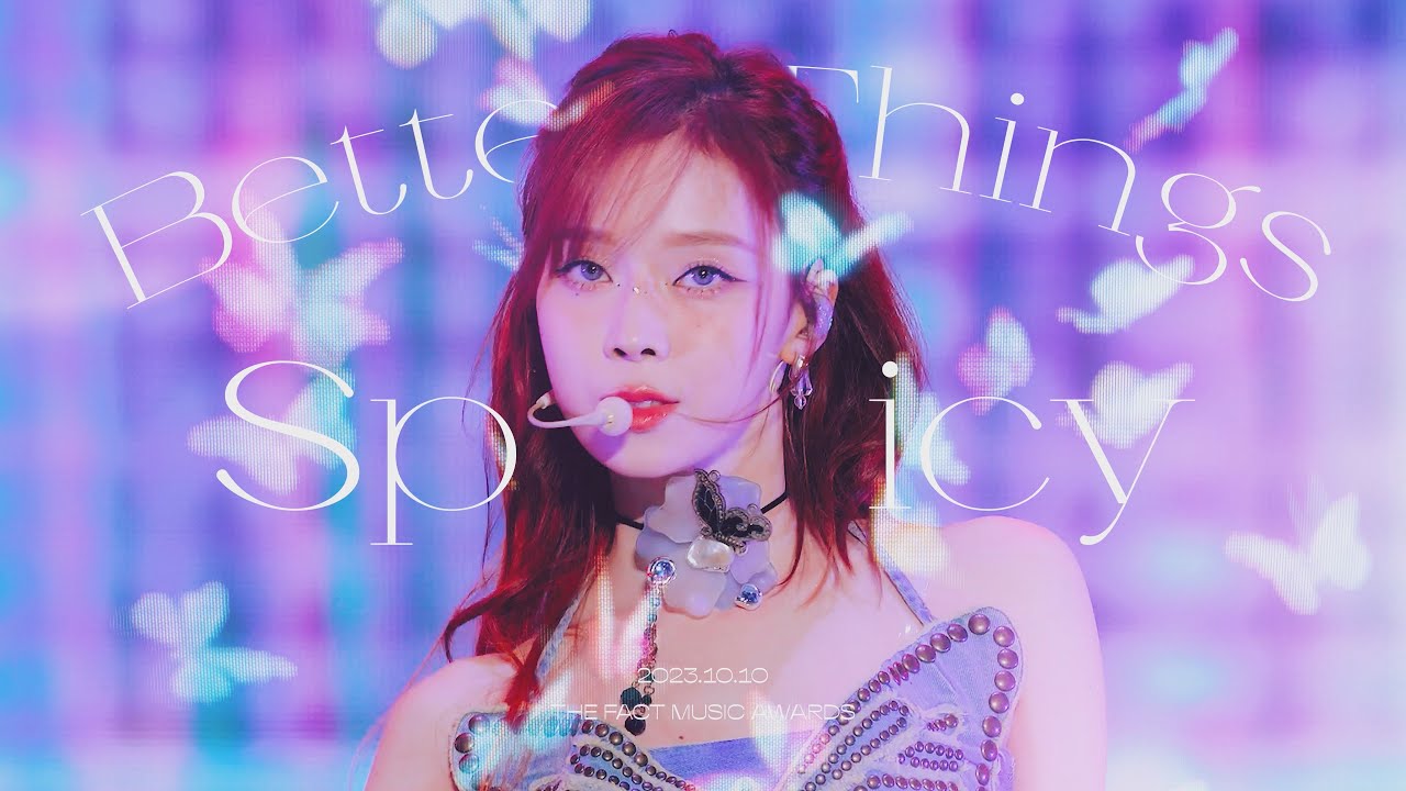 [4K] 231010 에스파 윈터 Better Things + Spicy 직캠 aespa WINTER FANCAM @TMA