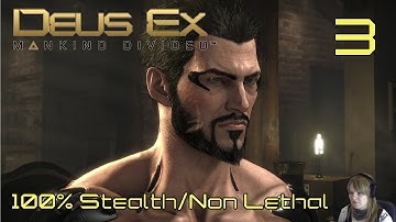 Deus Ex: Mankind Divided - 100% Stealth/Non Lethal Playthrough - Part 3 Prague