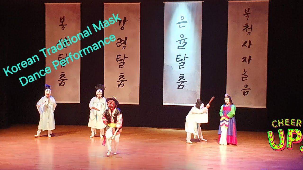 Korean Musical Mask Dance Performance || Seoul || Korea [3] - YouTube