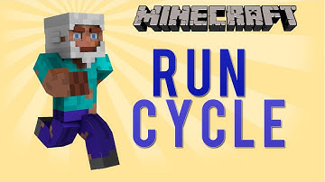 Cinema 4D Minecraft - Run/Walk Cycle