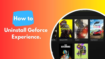 How to uninstall Geforce Experience [2 easy ways in 2023] #SkyGpu
