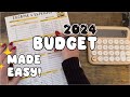 Beginners guide to budgeting  step by step tutorial 2024 setup for you