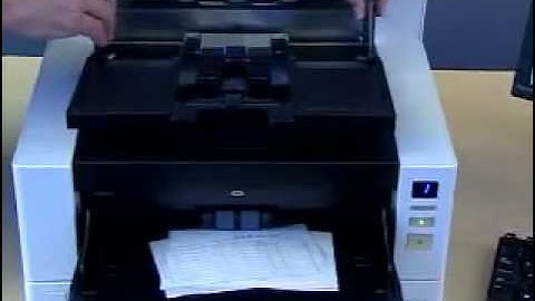 Kodak i4600 Scanner  Controlled Stacking with rice paper and Ultra Lightweight Feeder