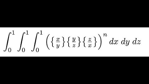Triple Fractional Part Impossible Integral