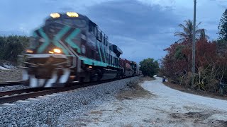 FEC TRAIN 105 @ MP 255.6 @ 6:21pm 2/27/26