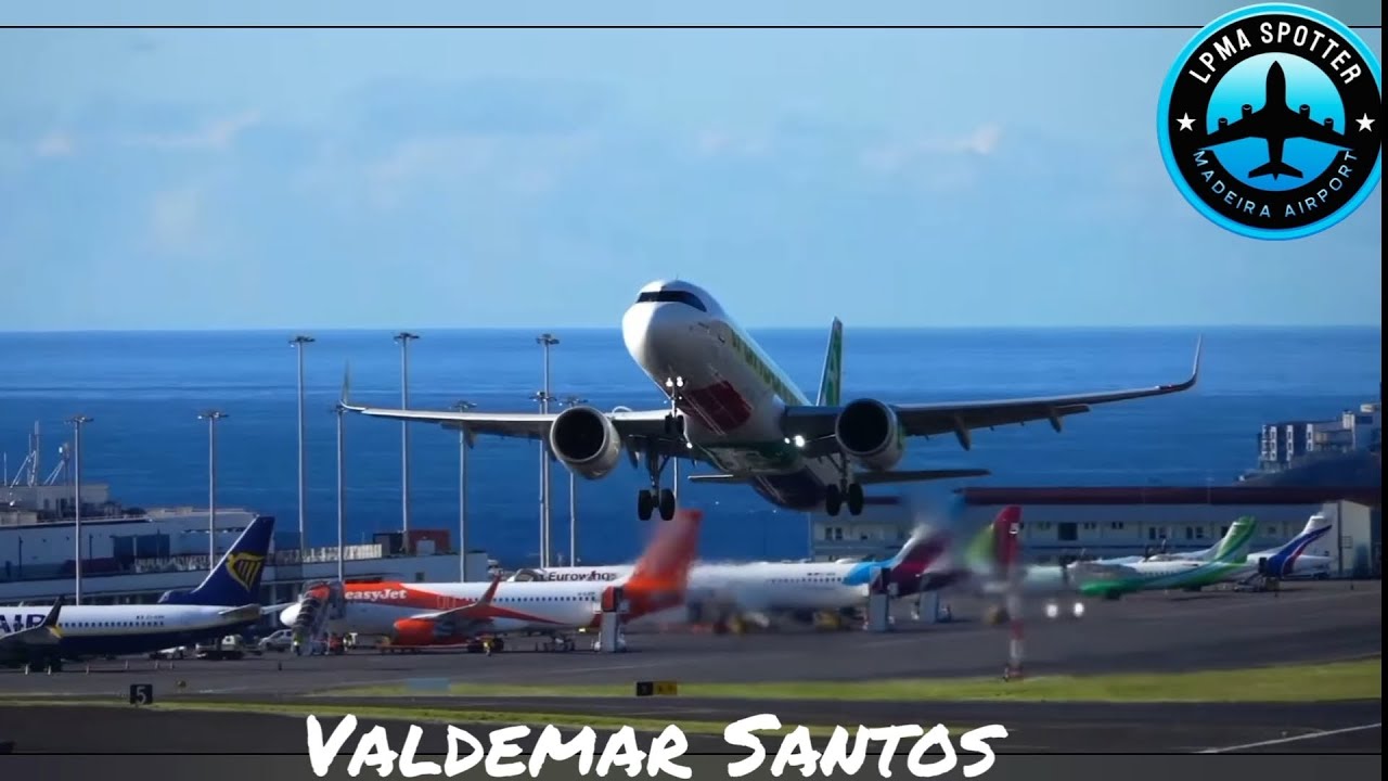 12 BEAUTIFUL TAKEOFF'S at Madeira Airport ✈️