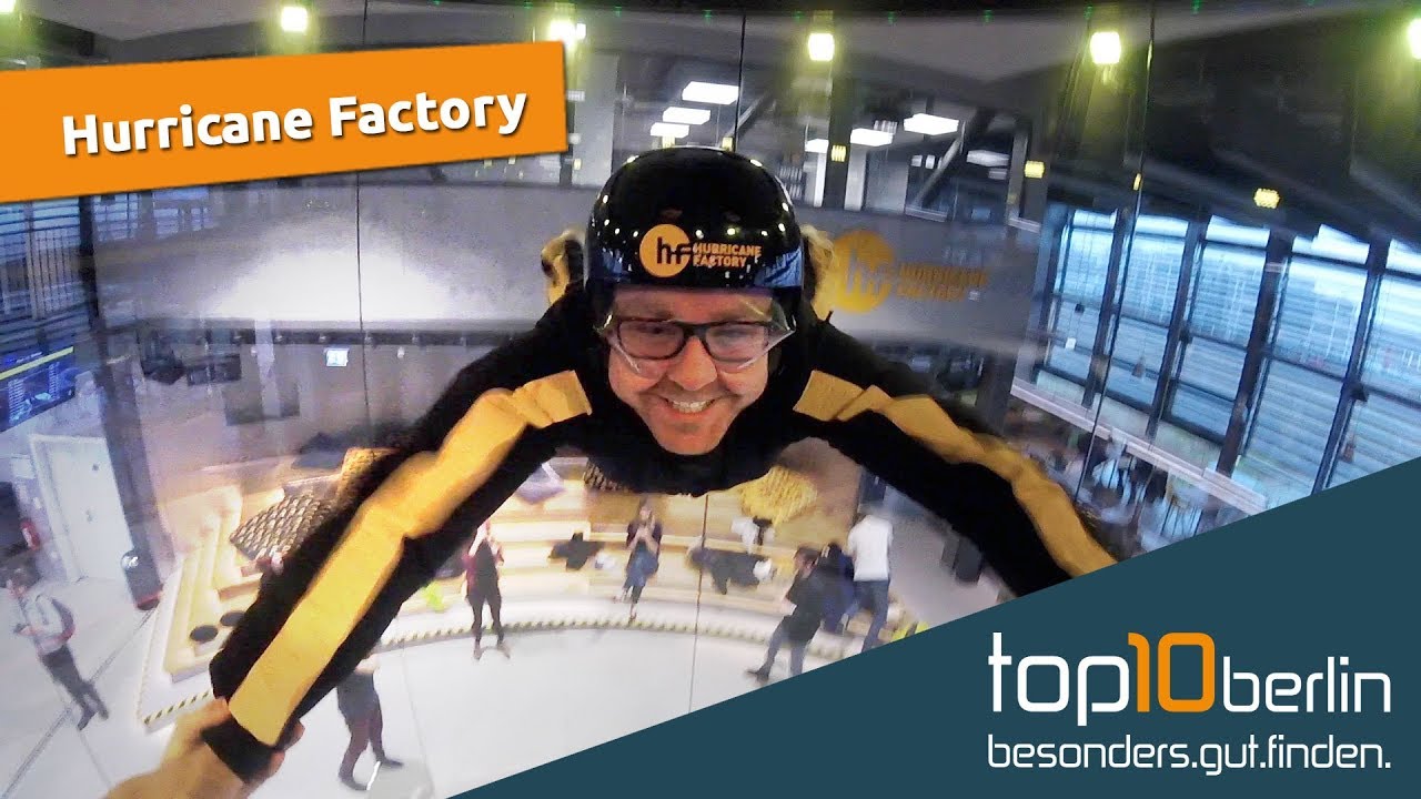 Top10 Berlin: Abheben in der Hurricane Factory