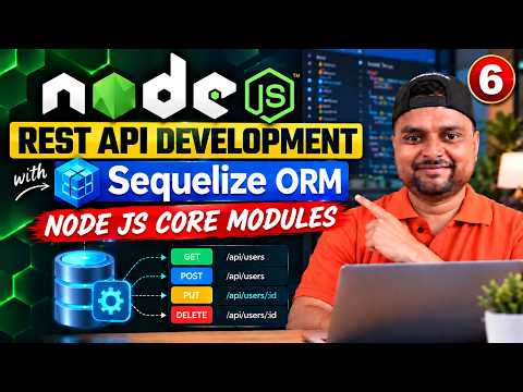 Node.js 🚀 REST API Development with Sequelize ORM 🔥 Node js Core Modules