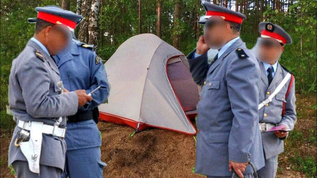 #VLOG9 | وضعت الخيمة⛺ في غابة بجانب الواد أنا و الحمار و فالليل جاو كايفتشو علينا رجال الدرك👮‍♂️