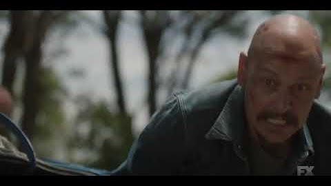 Mr Inbetween S03E09 Good Scene Part 2 Dave and Ray Retreat to a Farmhouse. Dave is Fatally Wounded