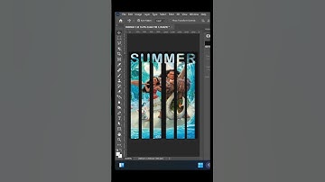 Create Poster with Text Overlay in Photoshop – Easy Tutorial!#shorts #ytshorts#ducthangds