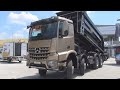 Mercedes-Benz Arocs 4145 K 8x4 Meiller Tipper Truck (2022) Exterior and Interior