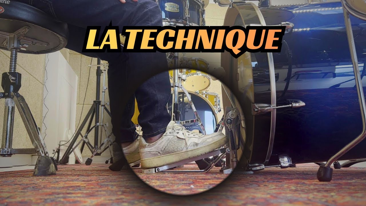Comment jouer la grosse caisse ? La technique simplement