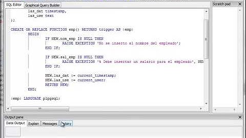 019.- Curso de Postgres. triggers before y after.
