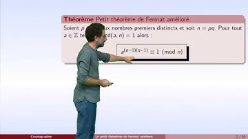 Cryptographie - partie 5 : arithmétique pour RSA