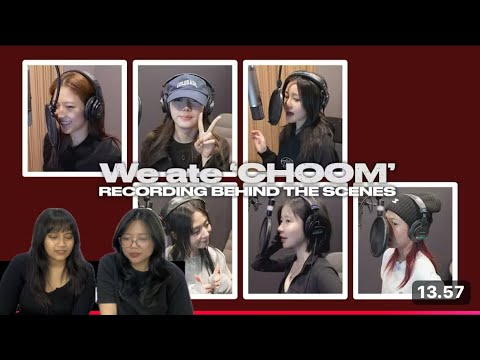 BABYMONSTER - '์ถค (CHOOM)' RECORDING BEHIND | TEUME REACTION
