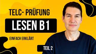 TELC LESEN B1 - einfach erklärt | Tipps   Beispiel