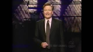 Conan Monologue (7/19/2001) Late Night with Conan O&#39;Brien