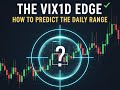 VIX1D, VIX &amp; True Range  How to Predict Today’s SPX Move for 0DTE Trading