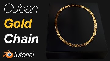 [3.3] Blender Tutorial: Cuban Gold Chain for Beginners