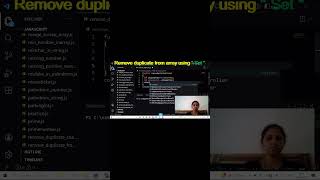 Stop using For Loops for Duplicates!❌Use Set() instead ✅#shorts#python #javascript #webdevelopment