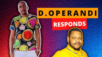 D.OPERANDI - MESSAGE TO RYDALL FICKS