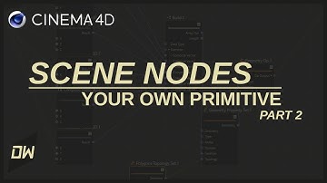 Cinema 4D Scene Nodes | Building a custom primitive Part 2