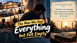 The Man Who Had Everything but No Peace  | True Wealth in Islam | Islamic Story #englislam