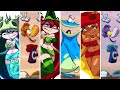 Rayman Origins - All Nymphs & Playable Characters