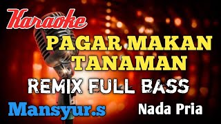 Pagar makan tanaman Remix karaoke nada pria