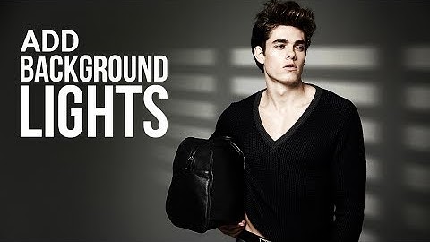 Add Natural Background Light Effects in Photoshop Using Step and Repeat