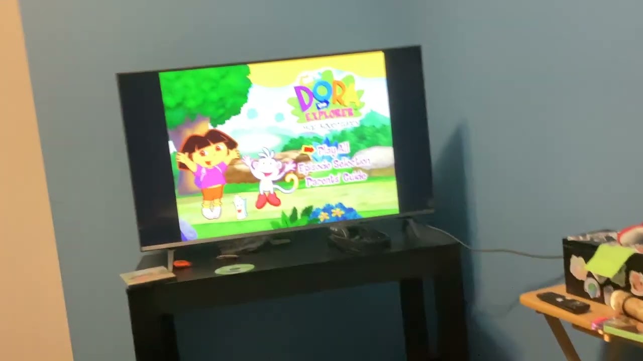 Dora The Explorer Map Adventures DVD Menu walkthrough
