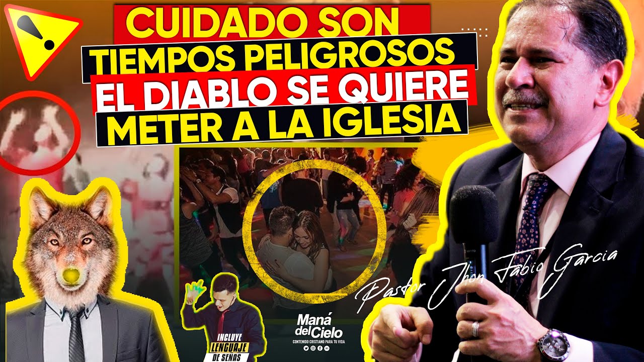 ⚠️TIEMPOS PELIGROSOS😭El DIABL0 QUIERE METER a la IGLESIA😧CUIDADO🙏- Pastor Jhon Fabio Garcia (Señas)