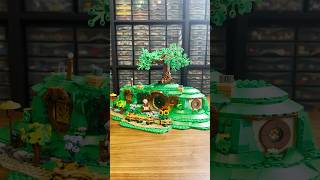 I put the LEGO Bonsai in the new Bag End set #lego #lotr #bonsai #theshire #creative #legomoc
