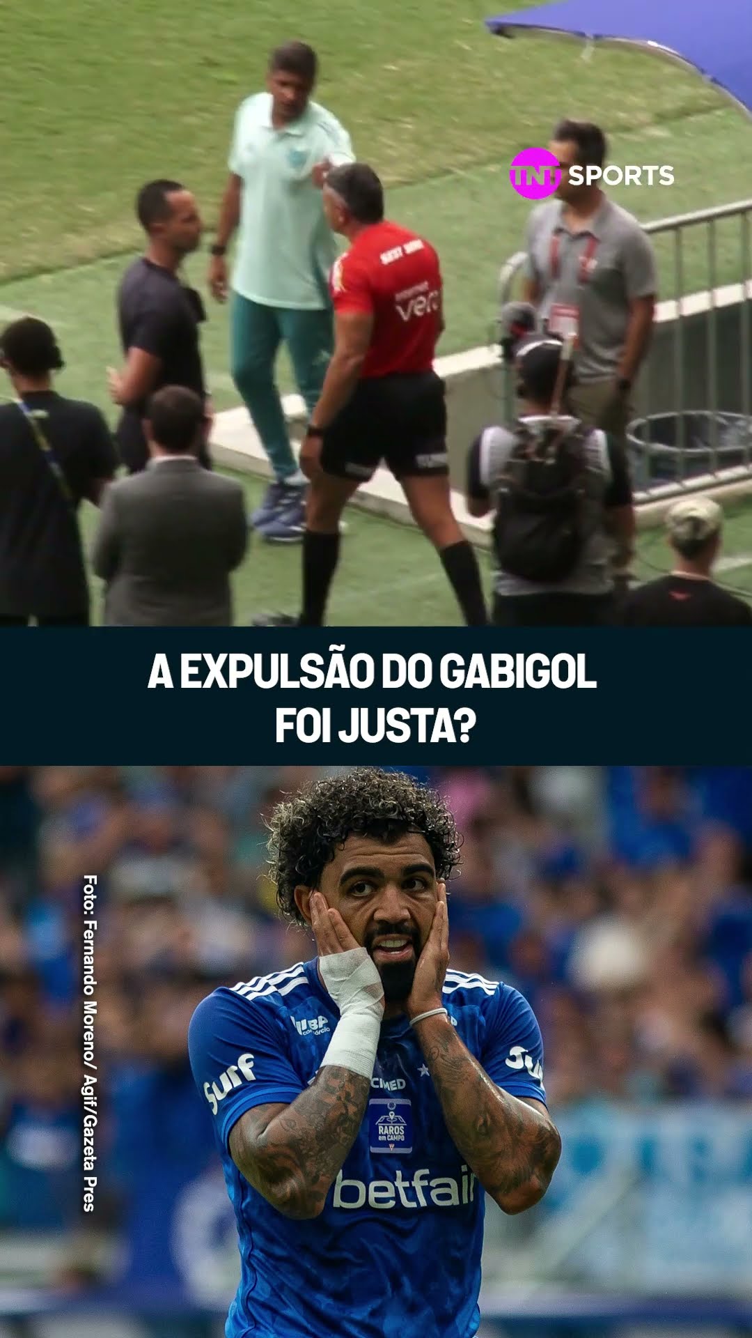 GABIGOL FOI EXPULSO NO CLÁSSICO CONTRA O GALO APÓS DAR ESSA COTOVELADA NO LYANCO! #shorts