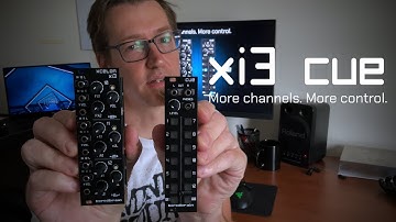Boredbrain Xi3 and Cue brief introduction (Xcelon eurorack mixer expanders)