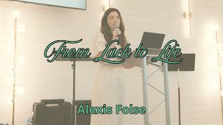Alexis Folse- GWS Women's Conference 2026 "From Lack to Life"