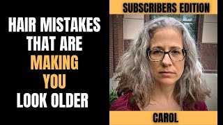 Hair Mistakes That Age You Faster (SUBSCRIBERS EDITION) episode 13 #Hairmistakes #curlyhairhacks