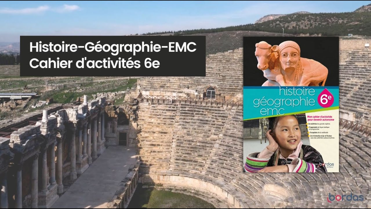 Cahier d'activités Histoire Géographie EMC 6e - YouTube