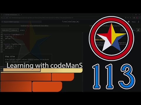 (ARCHIVED) Learn JavaScript by Building a Role Playing Game - Step 113 | freeCodeCamp | (Beta)