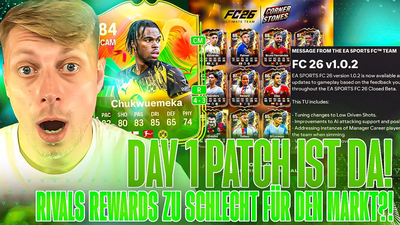 BODENLOSE RIVALS REWARDS LÄÄST NICHTS SINKEN?! + CORNERSTONES TEAM 1 LEAK! EA FC 26