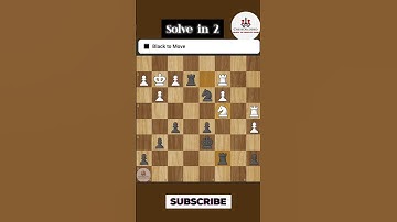 ☠️Challenge: Solve in TWO!! #chess #puzzlerush #short #chessdecoded