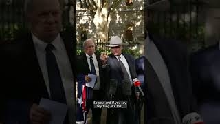 ‘I punch blokes in the mouth for saying that’: Bob Katter unleashes at Nine reporter