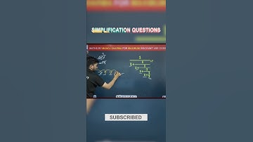 SIMPILICATION TRICK #simplification #maths #mathsshorttrick #easytrick #sscadda247classes