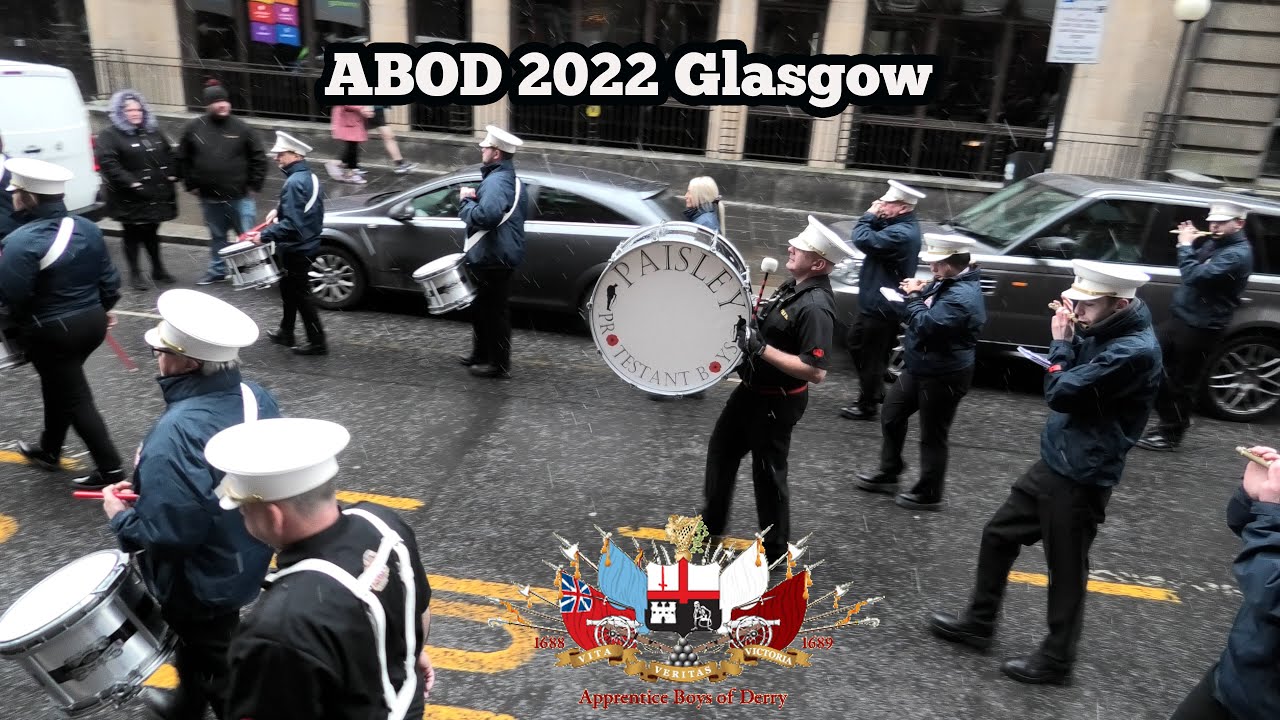 The Apprentice Boys of Derry (ABOD) December 2022 - Paisley Protestant Boys