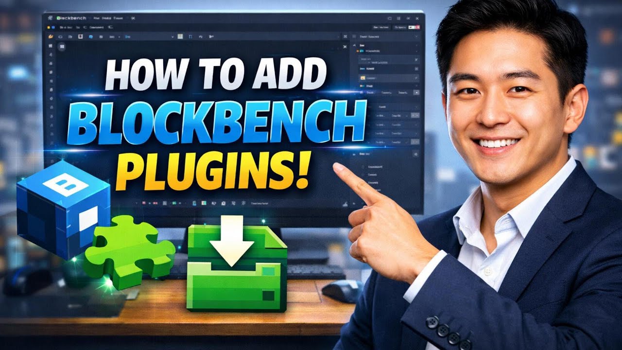 How to ADD BLOCKBENCH PLUGINS (Step by Step) - YouTube