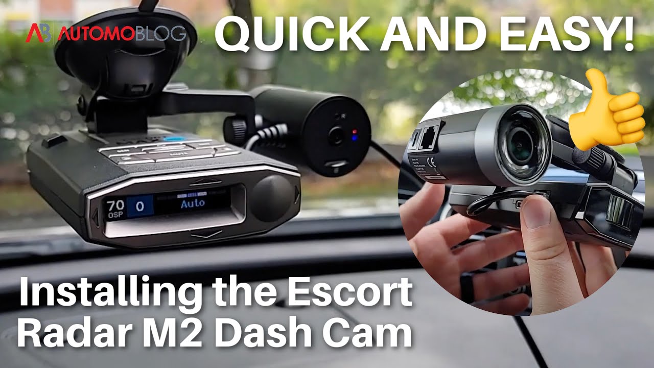 Escort - M2 Radar-Mounted Smart Dash Cam