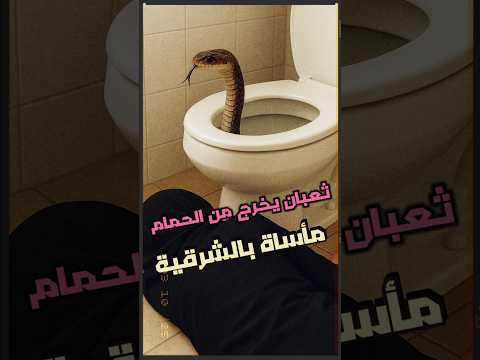 فاجعة في الشرقية ثعبان يخرج من قاعدة الحمام ويلدغ فتاة حتى الموت