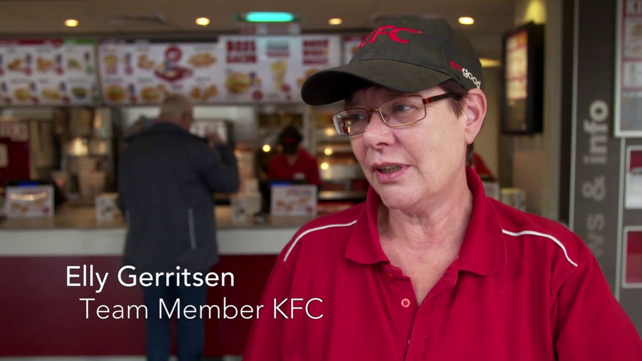 KFC geeft mensen met een arbeidsbeperking een werkplek